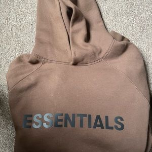 Essentials Fog brown hoodie